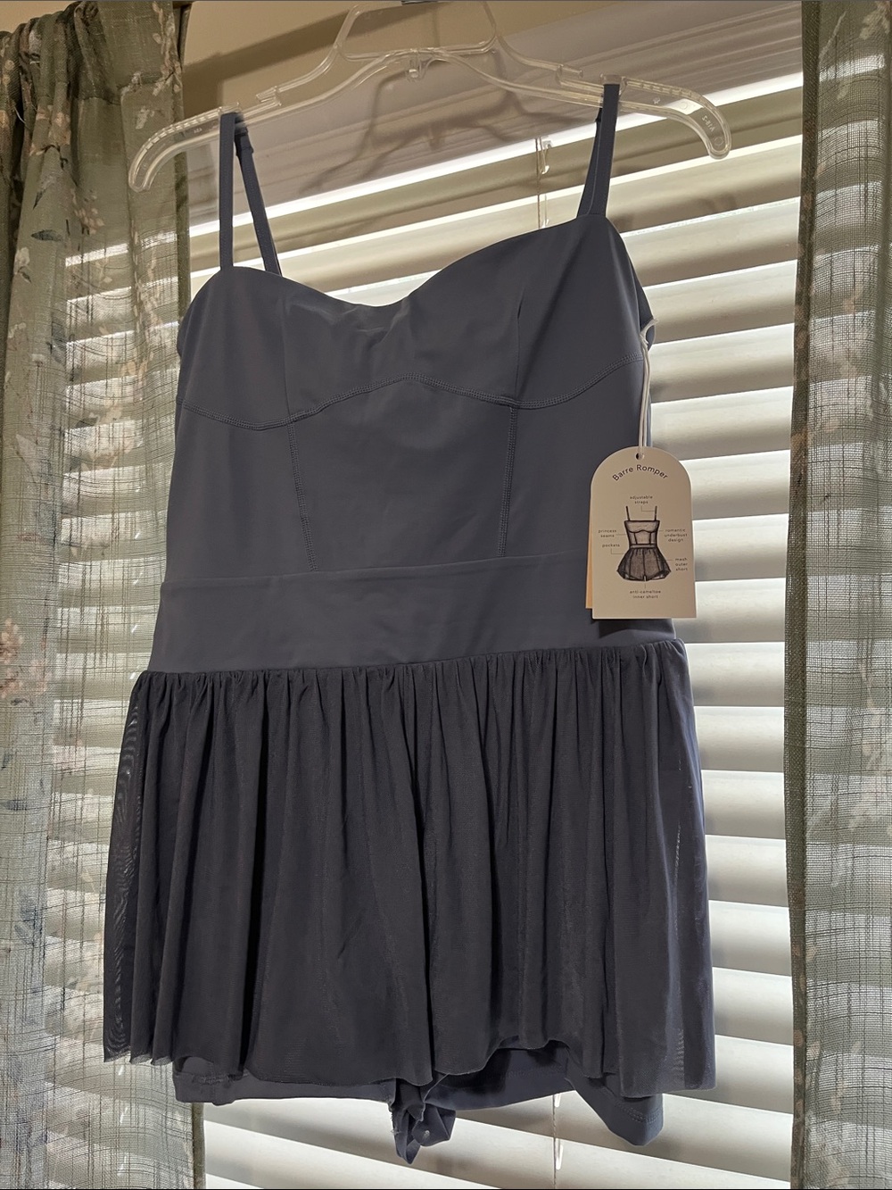 NWT Blogilates Barre Romper